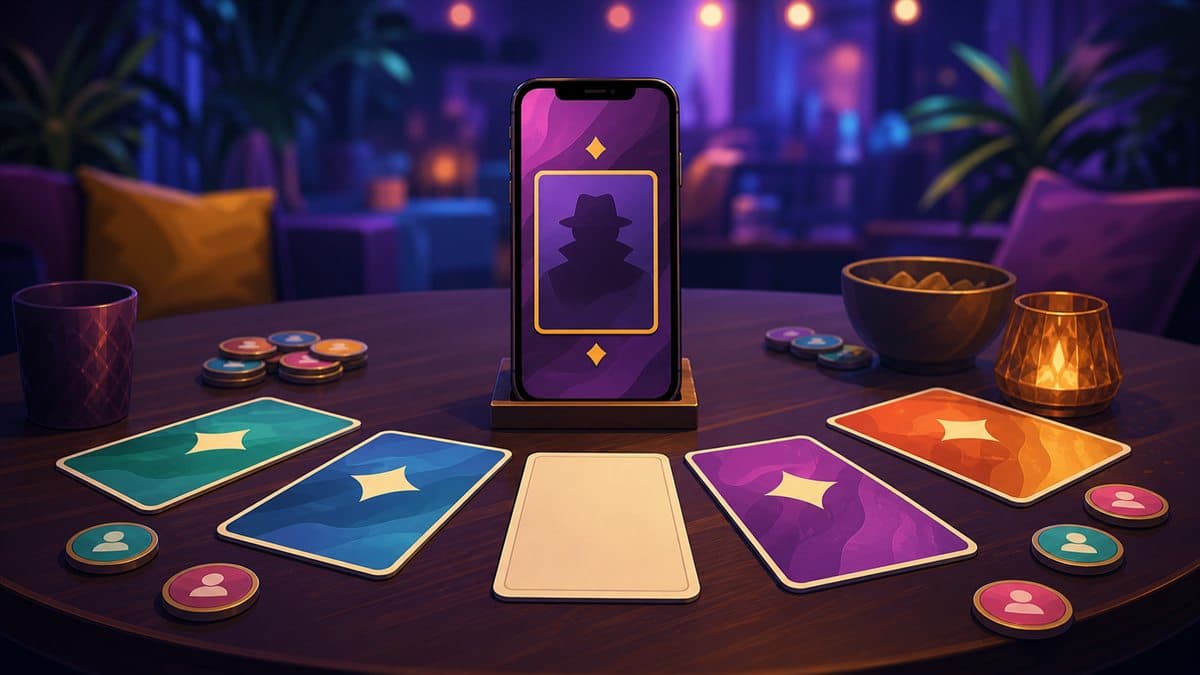 Modo de palabras clásico imposter game - secret word party game