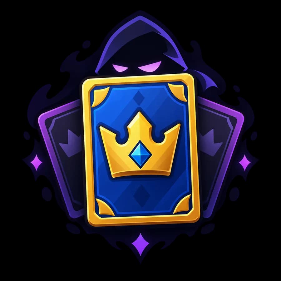 Clash Royale impostor-spill imposter game - card name bluffing game