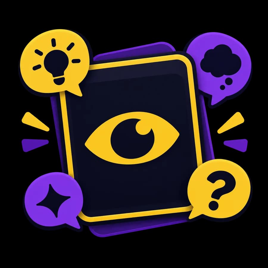Klassisk ordmodus imposter game - secret word party game