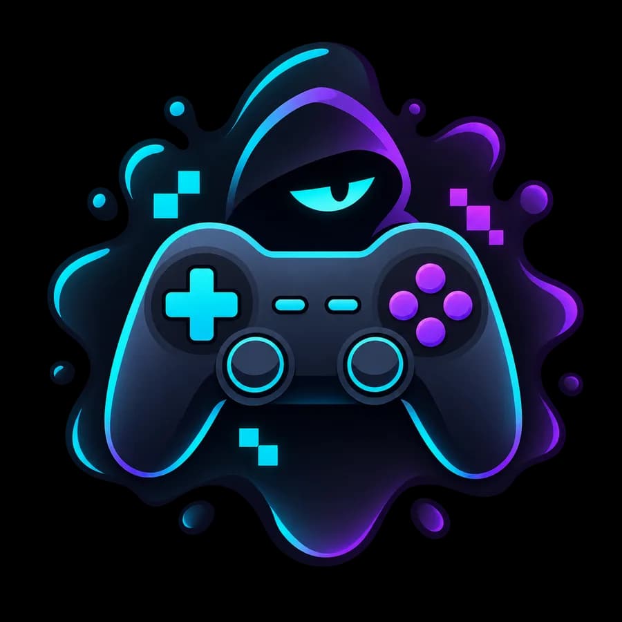 Neon arcade mystery-kortspilloppsett